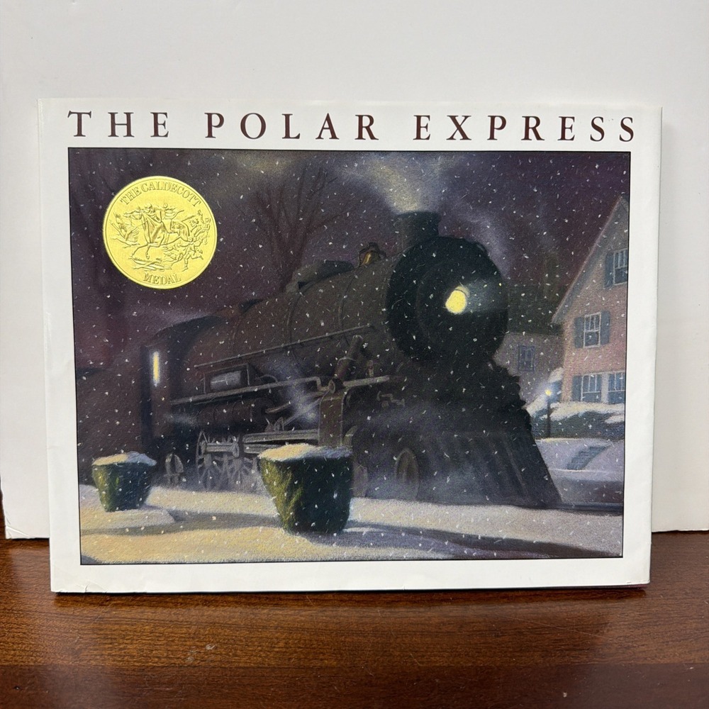 The Polar Express Hardcover Chris Van Allsburg, 1985‎ Edition, Mint - Hardcover
